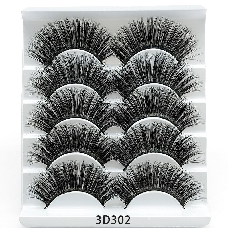 3D Mink False Eyelashes 5 Pairs