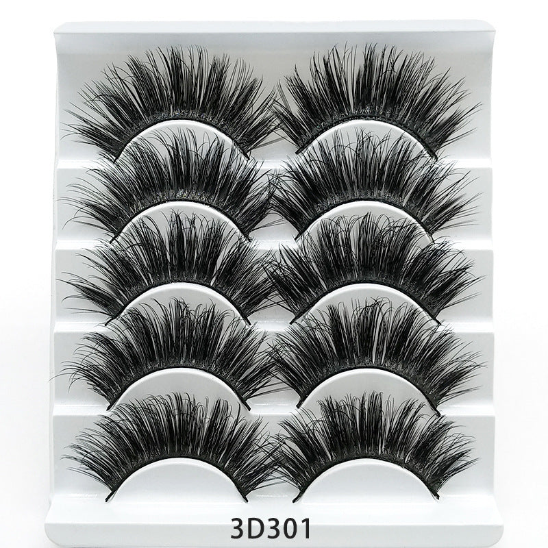 3D Mink False Eyelashes 5 Pairs