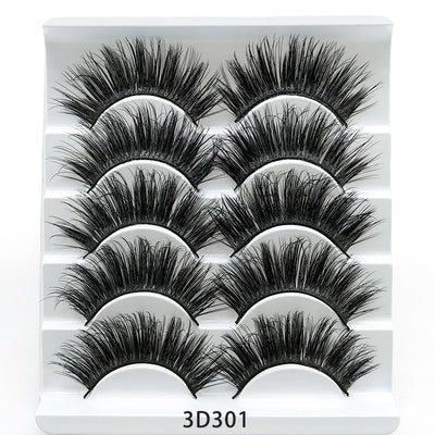 3D Mink False Eyelashes 5 Pairs