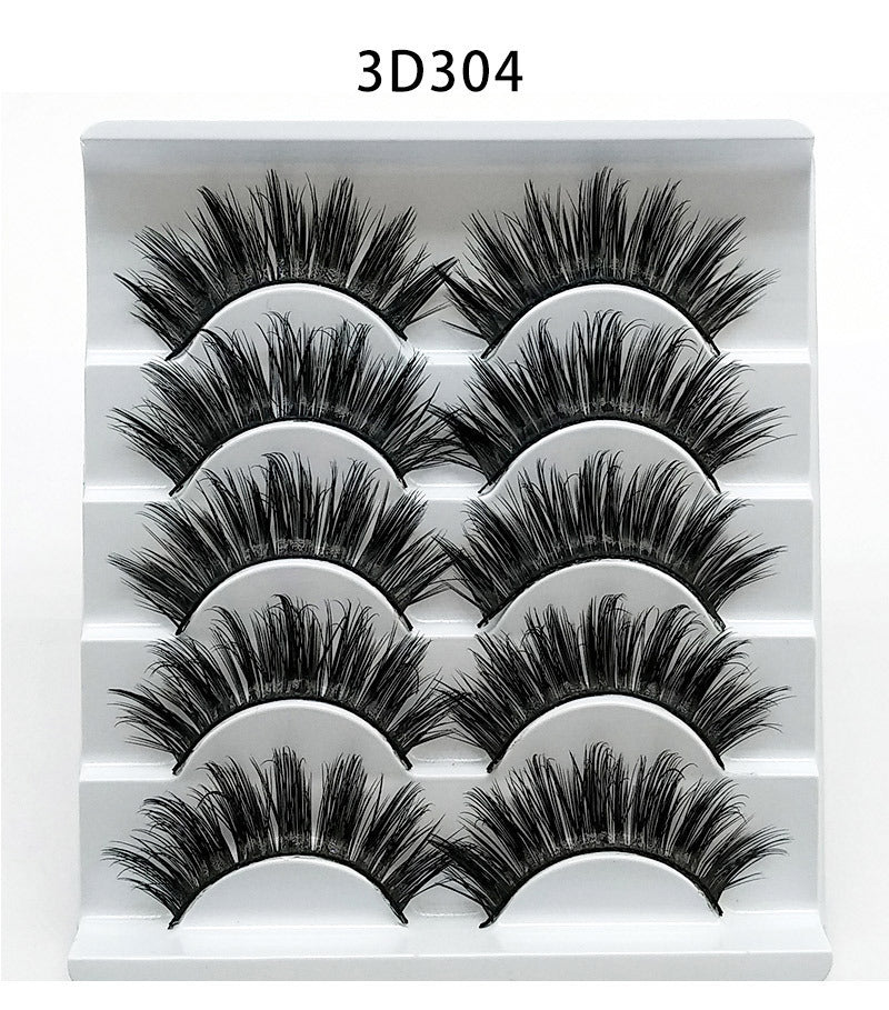 3D Mink False Eyelashes 5 Pairs