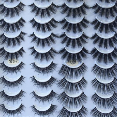 20 Pairs 3D Multi-Layer False Eyelashes