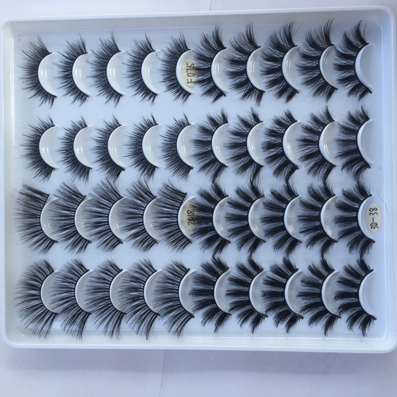 20 Pairs 3D Multi-Layer False Eyelashes