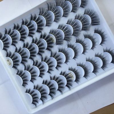 20 Pairs 3D Multi-Layer False Eyelashes