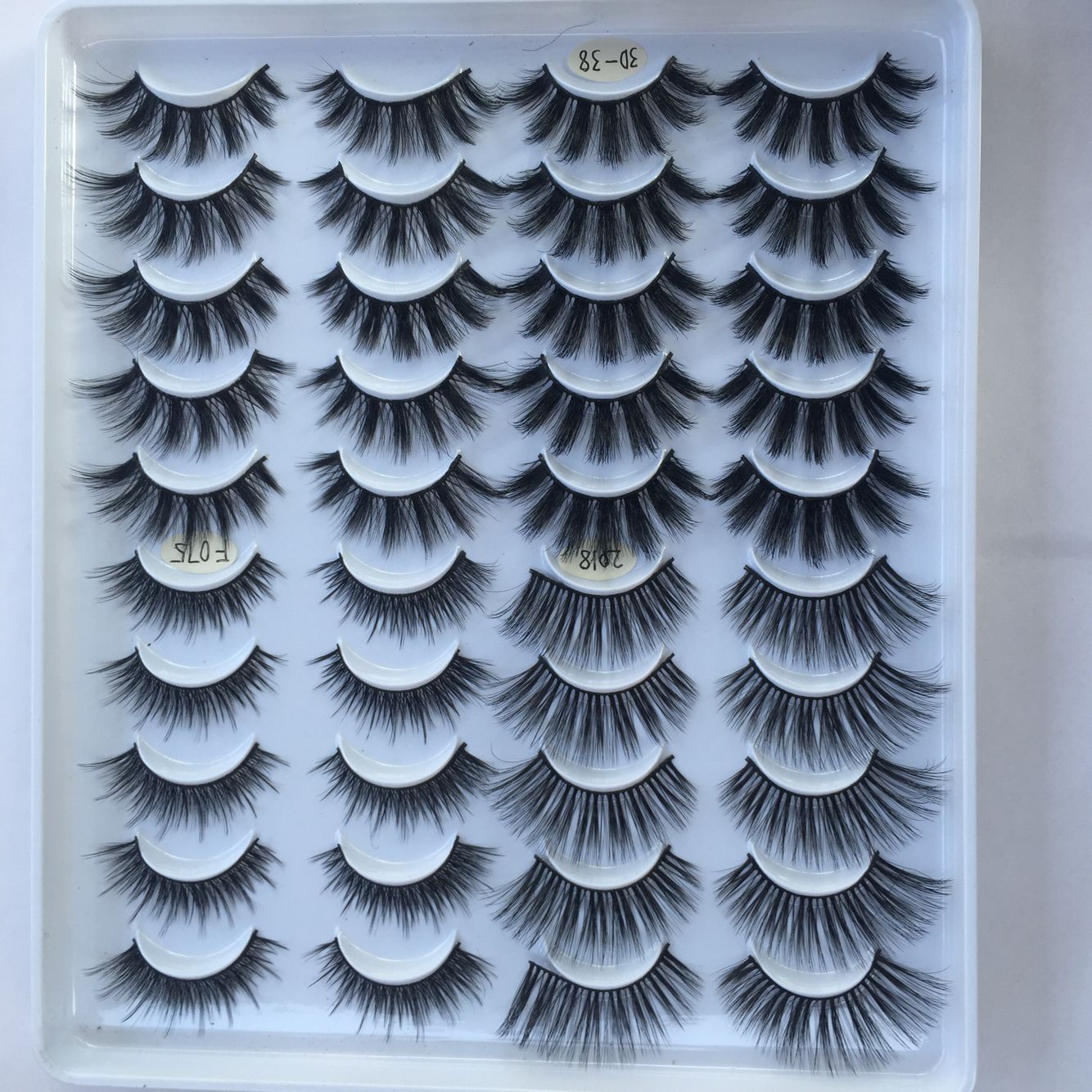 20 Pairs 3D Multi-Layer False Eyelashes
