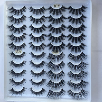 20 Pairs 3D Multi-Layer False Eyelashes