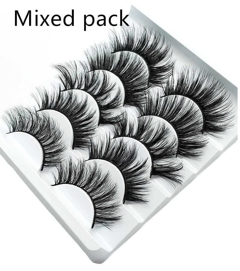 3D Mink False Eyelashes 5 Pairs
