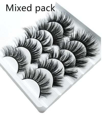 3D Mink False Eyelashes 5 Pairs