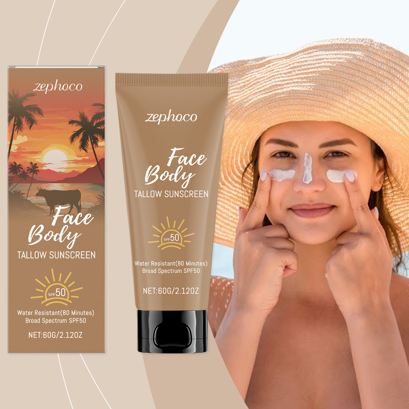 Moisturizing UV Protection Cream Non-Oily Formula