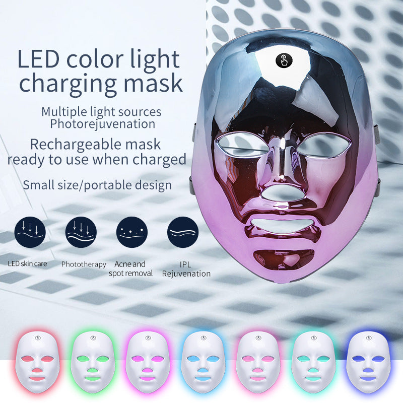 LED Rechargeable Face Mask Acne & Freckle Treatment